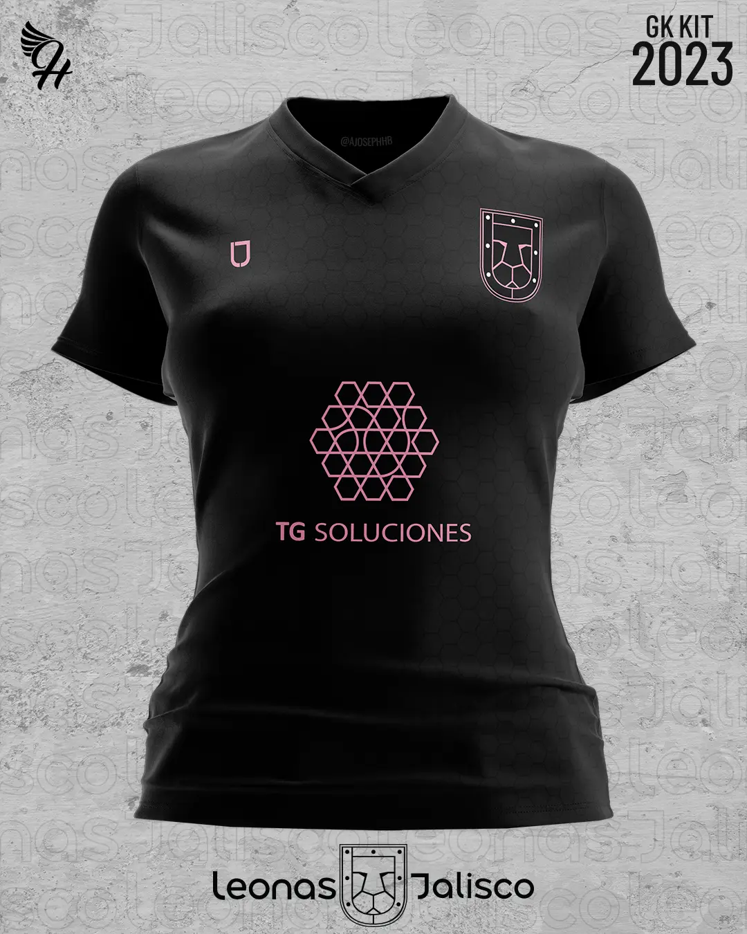 Uniforme visitante en color negro