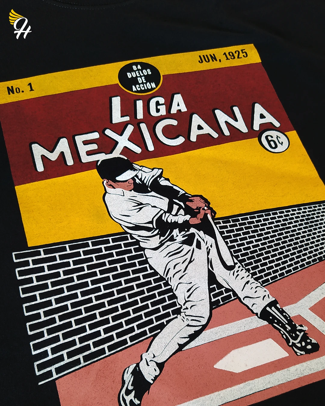 Portada decorativa de los 100 años del Béisbol en México